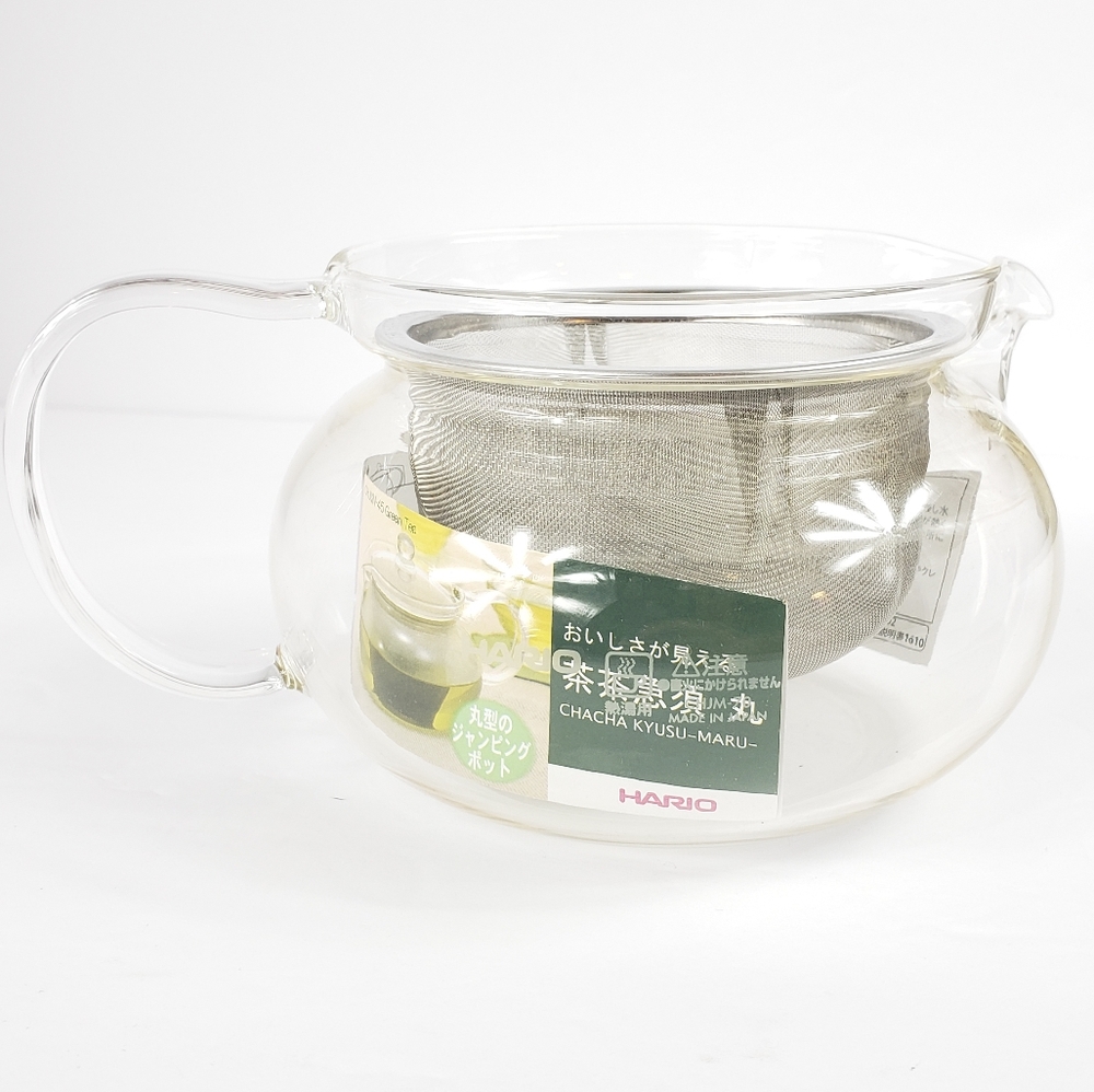 Hario Cha Kyusu Maru Tea Pot, 700ml, glass
